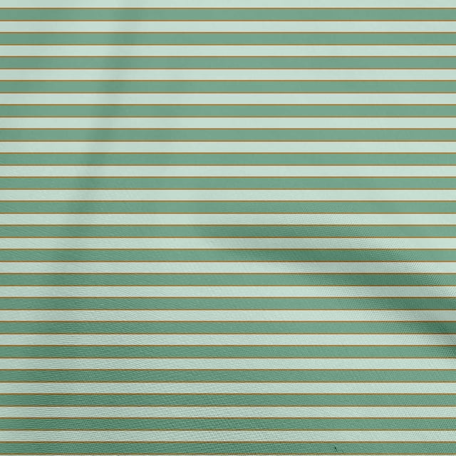oneOone Velvet Light Green Fabric Stripes Fabric For Sewing Printed Craft Fabric By The Yard 58 Inch Wide