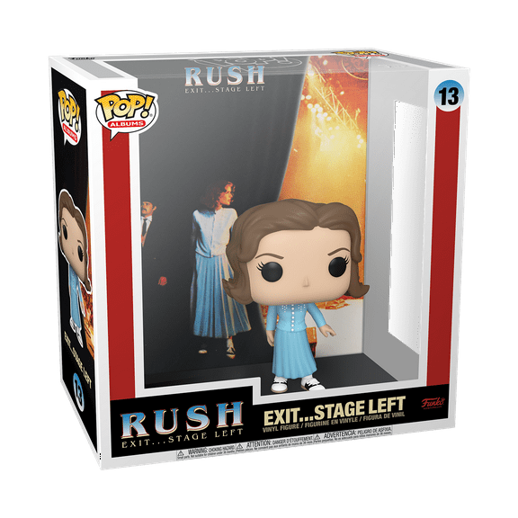 Funko Albums: Rush - Exit Stage Left 40th Anniversary Vinyl Figure, 3.75-inches