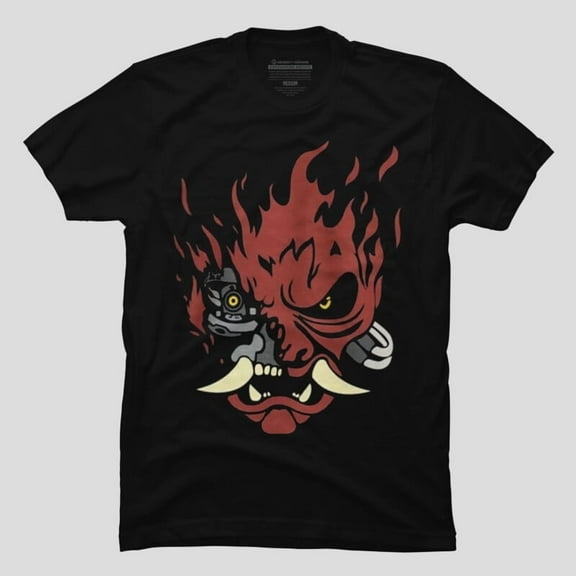 Cyberpunk 2077 Samurai Retro Vaporwave Gaming Graphic H12263 Unisex T-Shirt, Up to 5XL Available