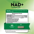 thumbnail image 2 of Advanced NAD+ Complex | 1,000 mg | 50 Capsules | With Collagen & Resveratrol | by Nature's Truth, 2 of 7