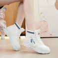 thumbnail image 3 of Zapatos de mujer de caña alta Zapatos de mujer de moda de otoño e invierno Zapatos de mujer populares entre cientos de estudiantes Zapatos de mujer de cintura alta Zapatos deportivos con, 3 of 5
