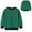 Green, variant on Kids Long Sleeve Shirts Pattrn Print Kids Comfy Tee Shirt Boys Fall Shirts for Teen Girls 11-12 Years