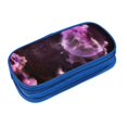 thumbnail image 3 of XMXY Planet Universe Space Large Capacity Pencil Case, Portable Pencil Bags with Compartments Zipper Blue, 3 of 7