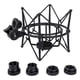 thumbnail image 1 of Microphone Shock Mount Adjustable Mount Recording Mic Stand Metal Bracket Pod Microphone Stand, 1 of 5