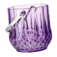 thumbnail image 4 of Cubo de almacenamiento de acrílico, enfriador de bebidas, cubo de hielo portátil para el hogar y el restaurante. Violeta, 4 of 9
