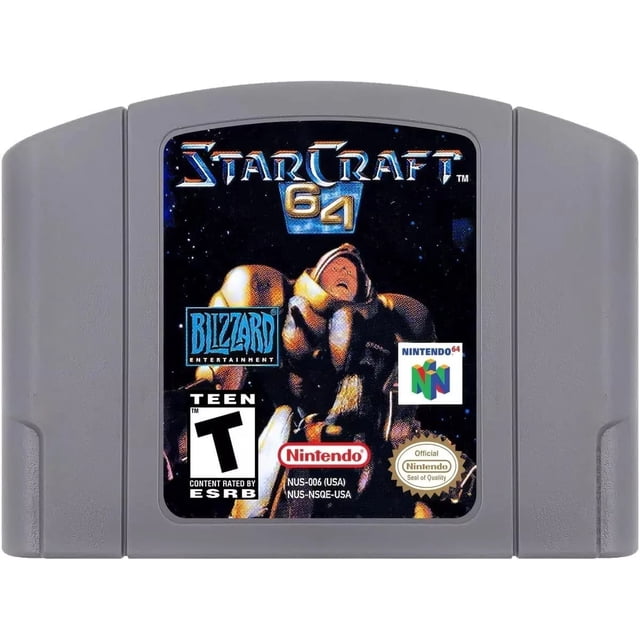 Starcraft 64 N64 Estándar Físico Nuevo