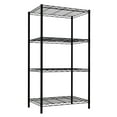 thumbnail image 3 of Home Basics 13.8"W X 21"D X 46.5"H 4-Shelf Wire Freestanding Shelves, Grey, 3 of 6