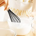 thumbnail image 3 of 8" Whisk, Stirrer, Wooden Baking Mixer, Hand-Held Tool for Mixing Ingredients, Cream, Juice, Black or Red, 3 of 4