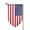Fillet, variant on America Flag Garden Flag Double Sided Small Flag Yard Home Decorative Flags Banner 12.5 x 18 Inch Sharp Corner