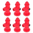 thumbnail image 3 of 6Pcs Small Fire Hydrant Decor DIY Landscape Model Simulated Traffic Sign Fire Hydrant Model, 3 of 8