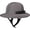 Gd98-gray, variant on Surfing Bucket Hats with Securing Chin Strap Sun Hats Surf Hat for Boating, Water-Sports Hat Fast Drying