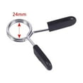 thumbnail image 1 of 1pc Barbell Card Buckle Gym Weight Bar Dumbbell Bars Lock Clamp Spring Collar Clips Gift Weightlifting Barbells Spring Steel, 1 of 5