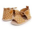 thumbnail image 5 of FDDMis Baby Shoes 12-18 Months Baby Size 3 White Baby Ballerina Shoes for Girls 4-6 Girls Size 10 Shoes Boys Shoes Size Little Kid Fancy Shoes, Yellow 12-18 Months, 5 of 8