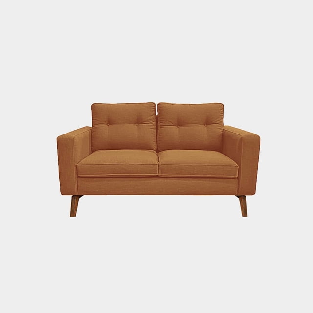 Love Seat Lenoon Curri Marron - DC Inlab Muebles Modelo D