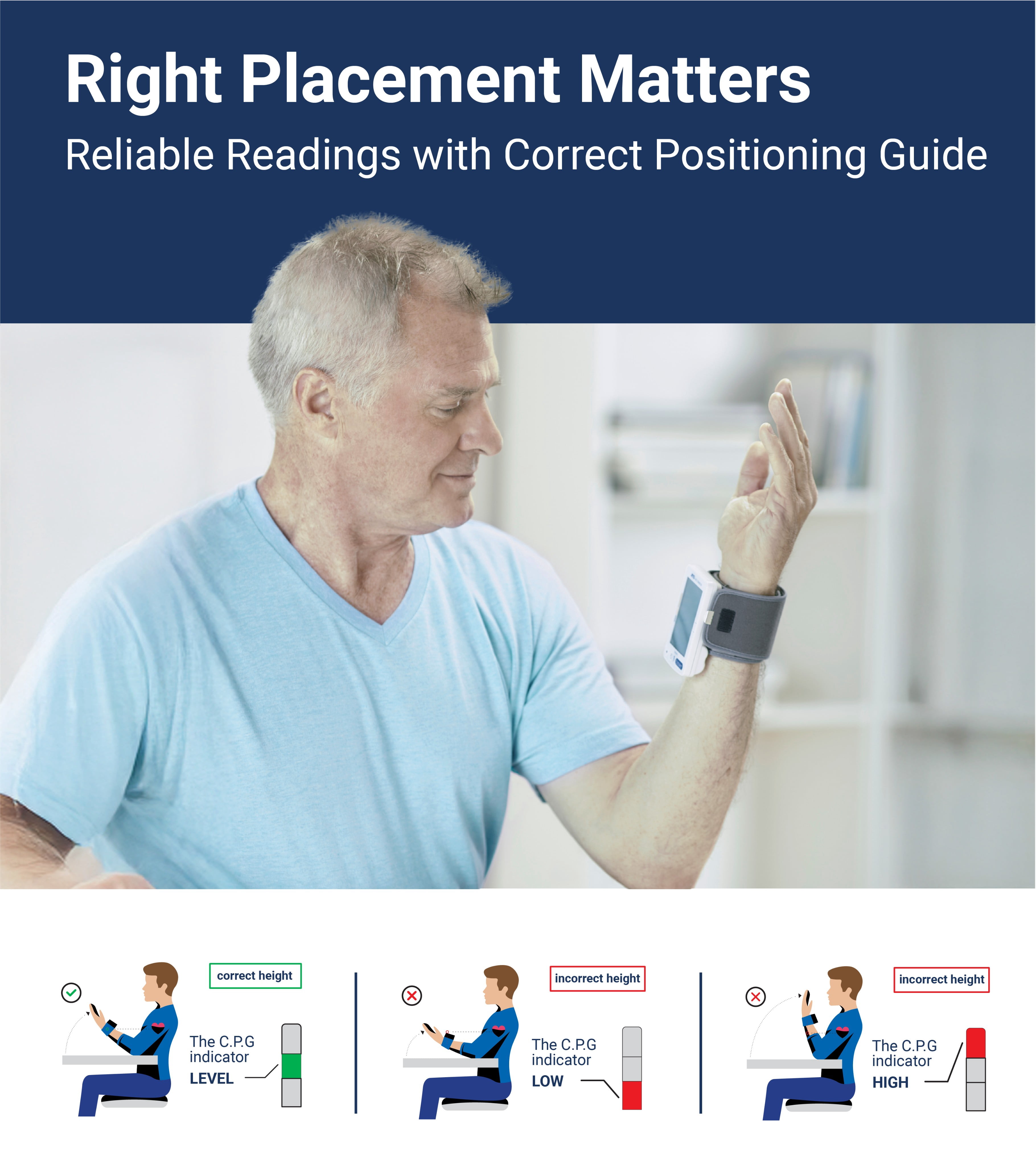 A&D Medical Bluetooth Blood Pressure Monitor, Wrist, Digital, Heart Rate Detection (UB-543)