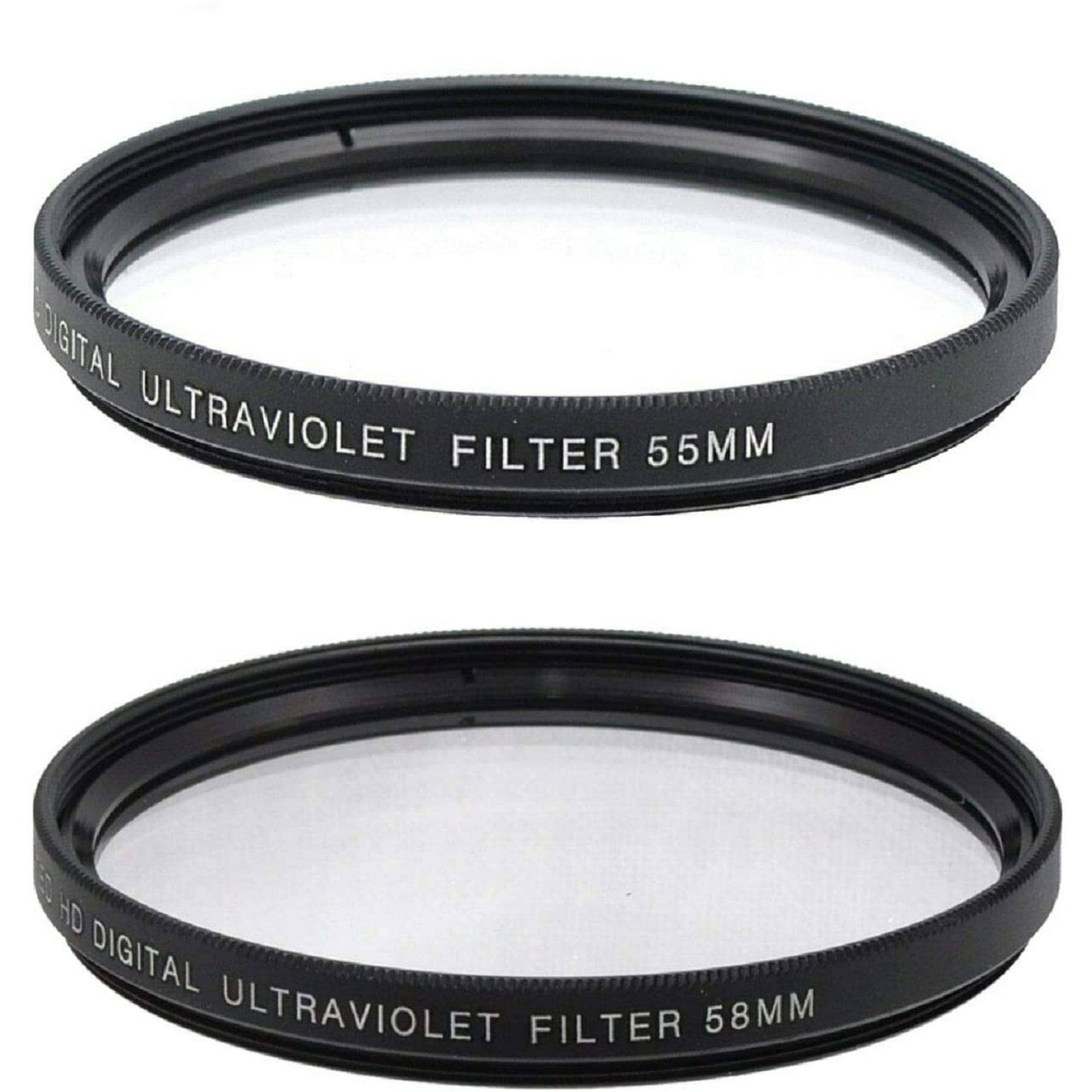 Nikon D3500 55mm Uv Filter For Nikon Ultimaxx 55mm And 58mm Multi