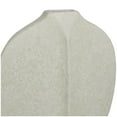 thumbnail image 4 of CosmoLiving by Cosmopolitan 18", 13"H Abstract Textured White Ceramic Vase, Set of 2, 4 of 7