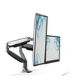 thumbnail image 2 of Mount-It! Support de Bras Double Moniteur / Support de Bureau / Bras Réglables en Hauteur / Convient à Deux 24-32 Pouces Argent, 2 of 3