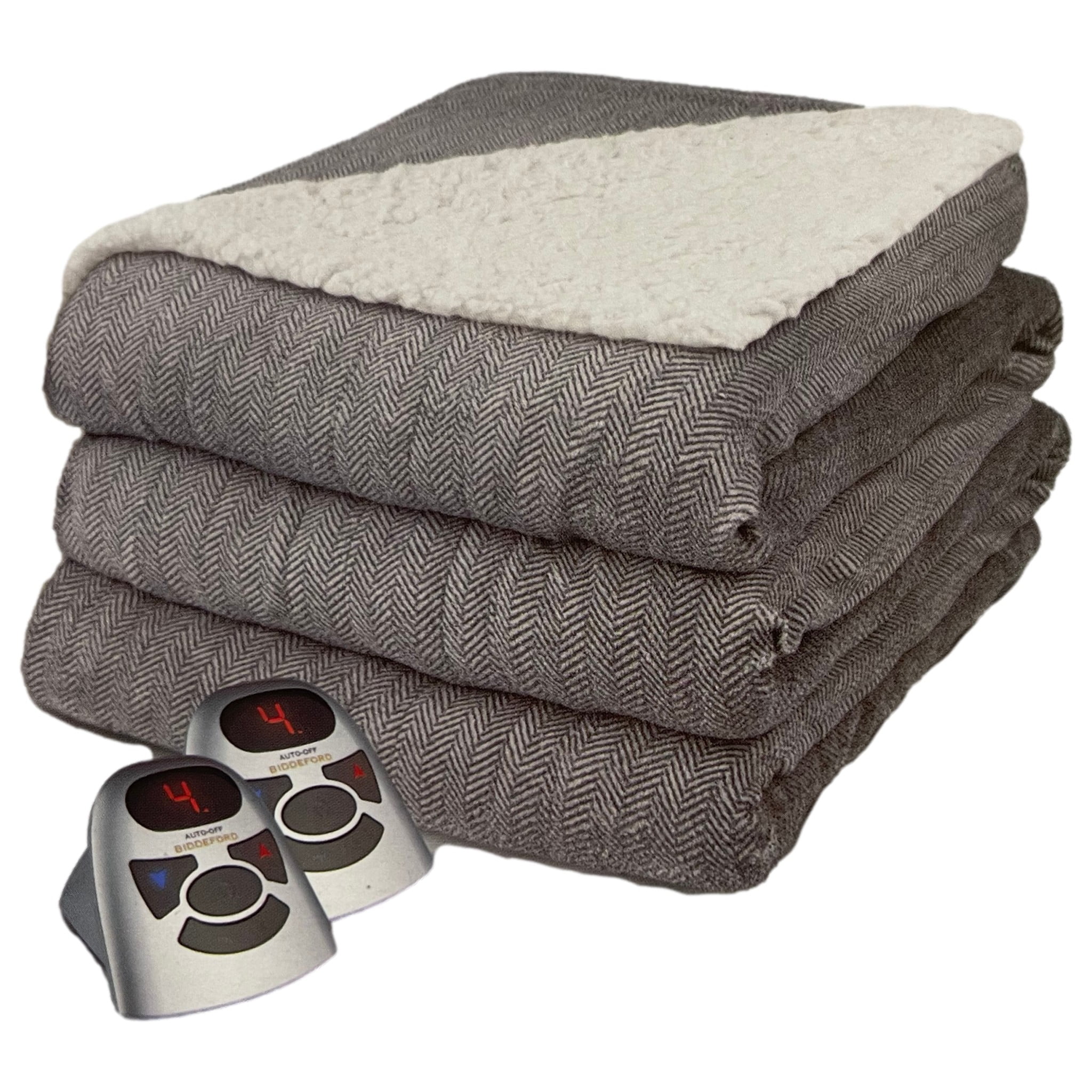 biddeford microplush with sherpa electric blanket