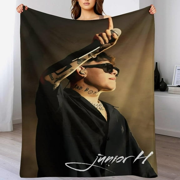 Junior Music H Blanket Super Soft Flannel Blanket Gift Blanket Musical Cozy Warm Blanket Sofa Blanket for All Seasons30 x40, Style