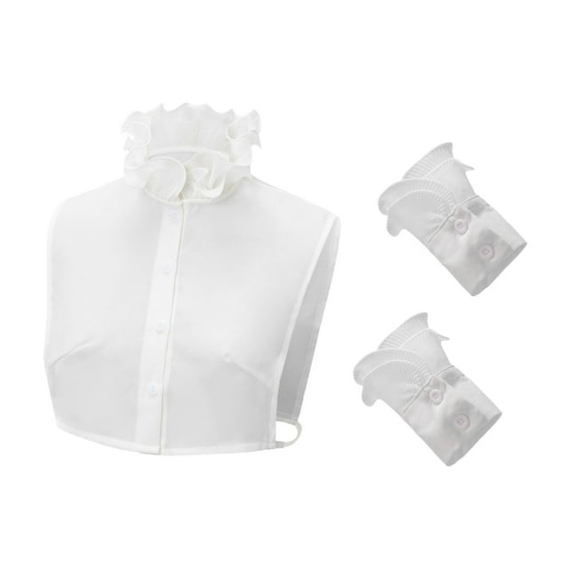 Abbracc Detachable Collar Detachable Fashion Fake Collar for Clothes Sweaters Blouse 42cm
