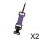 thumbnail image 1 of 2xCorrea Para Guantes De Resistente Al Desgaste Para Guantes De Clima Frío Soporte Para Guantes Púrpura, 1 of 8
