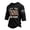 Y6-Black, variant on American 250th Anniversary T-Shirt for Men Three-quarter Sleeve Crew Neck Shirt American Flag Design T-Shirt 250 Year American Anniversary Freedom Tee,Camouflage Green 3XL