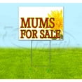 thumbnail image 1 of Mums For Sale (18" x 24") Yard Sign, Includes Metal Step Stake, 1 of 6