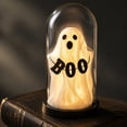 thumbnail image 5 of Hohaski Ghost Decorative Night Light,Spooky Glowing Ghost Figurine Dome Battery Operated Tabletop Lamp for Mantel,Shelf and Desk, 5 of 9