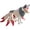Standard, variant on Fox Figurine Articulated Nine-Tailed Fox Statue Demon Fox Collectible Mythical Desk Ornament & Home Decor 3D Printed