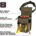 thumbnail image 3 of Allen Company® Triumph Rip-Stop Double Compartment Shell Bag & 52 inch Waist Belt, Holds 50 Empty Hulls, Olive, 3 of 5