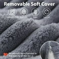 thumbnail image 3 of Reading Pillow for Sitting in Bed Adult, XL Back Pillow for Bed Sitting up, Back Support Chair Pillow for Sitting up/Watching TV/Reading/Gaming/Resting/Post Surgery,Dark Grey, 3 of 6