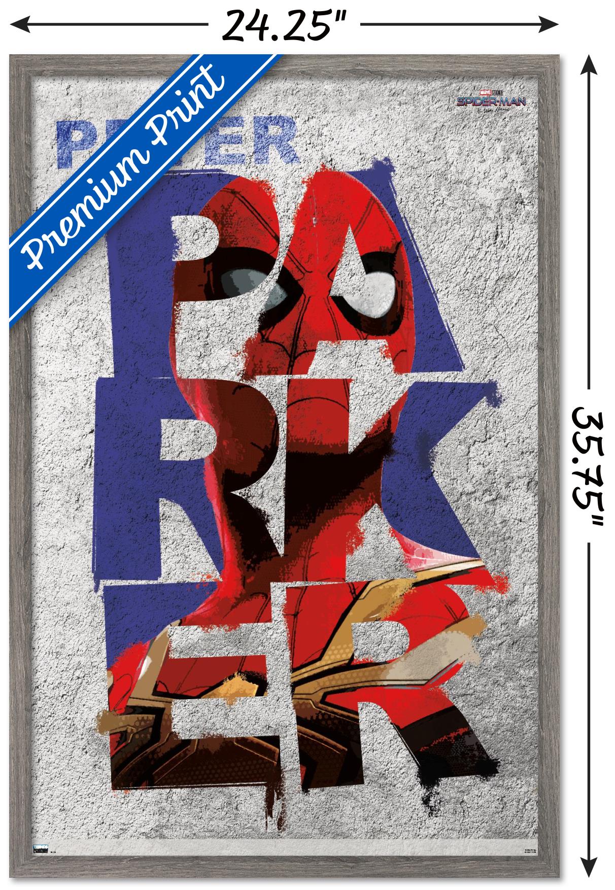 Marvel Spider-Man: No Way Home - Parker 24.25" x 35.75" Framed Poster, by Trends International