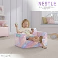 thumbnail image 6 of Dream On Me Nestle Kids Single Flip Out Sofa, Tie Dye, 6 of 18