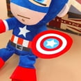 thumbnail image 4 of Muñecos de peluche de Marvel Avengers para niños, muñecos de película de 27cm, héroe de peluche suave, Capitán América, Iron, regalos de navidad, 4 of 5