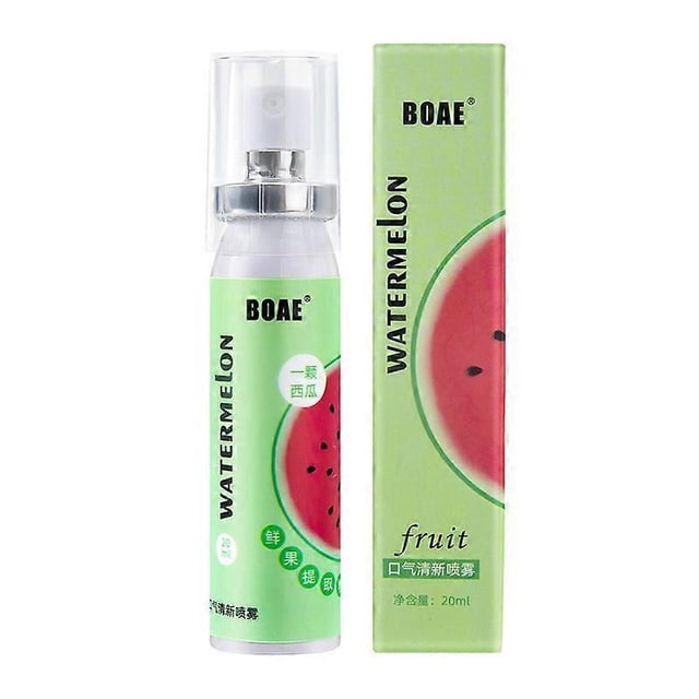 Oral spray breath freshener 20ml long-lasting fragrance fresh breath fruit mouth freshener mouth spray BOAE watermelon