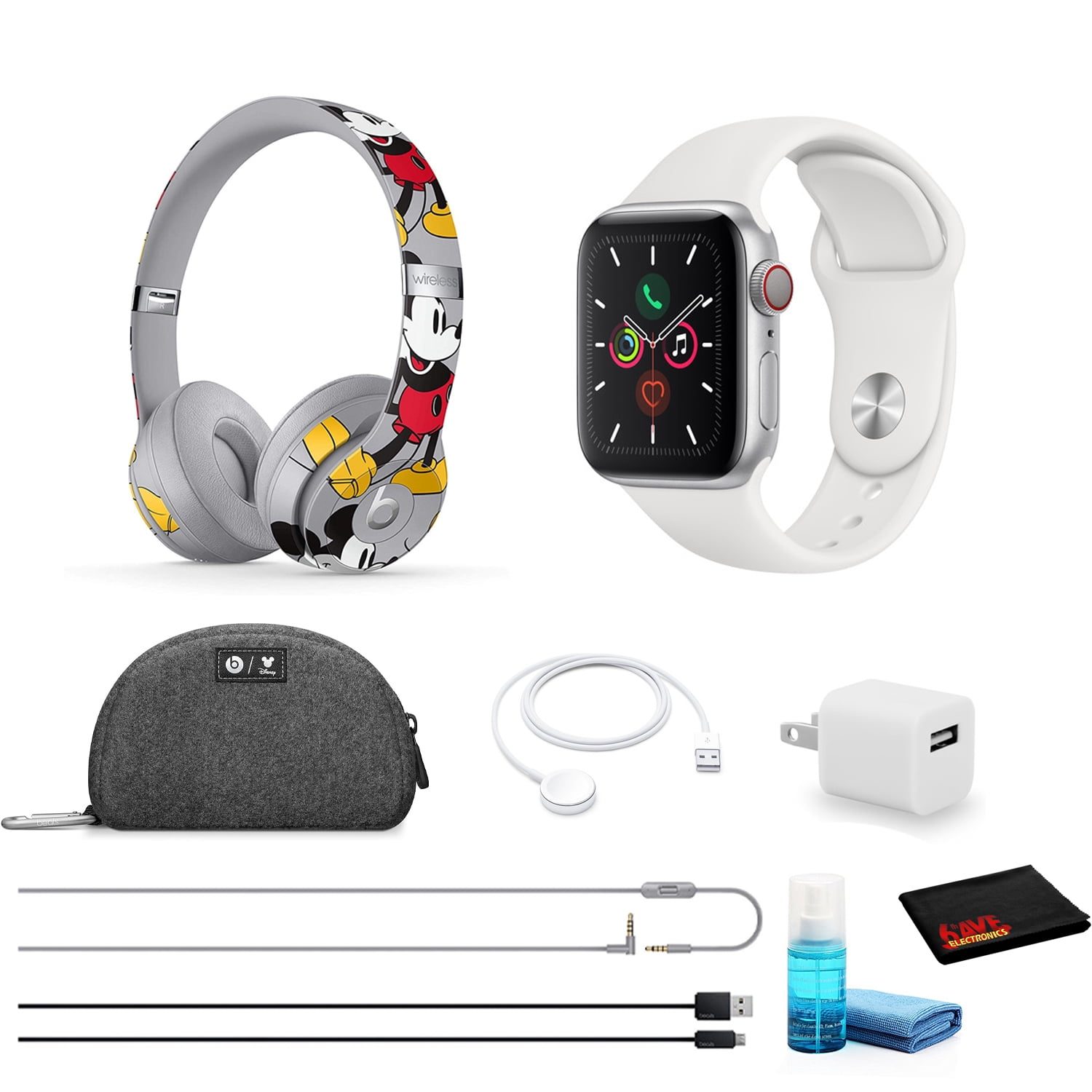 Apple Watch Series 5 40mm GPS Cell White Band Kit with MICKEY Mouse Beats MORE New Open Box Walmart