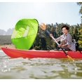 thumbnail image 4 of Vela de popa, vela de viento para kayak, velas de popa para canoa, remo plegable, kit de vela instantánea, vela para bote de remos con ventana transparente, accesorios para kayak y canoa, 4 of 4