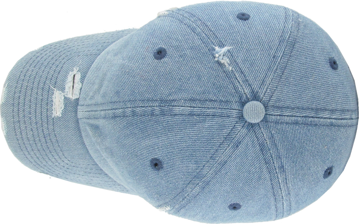 Washed Solid Vintage Distressed Cotton Dad Hat Adjustable Baseball Cap Polo Style - image 5 of 7