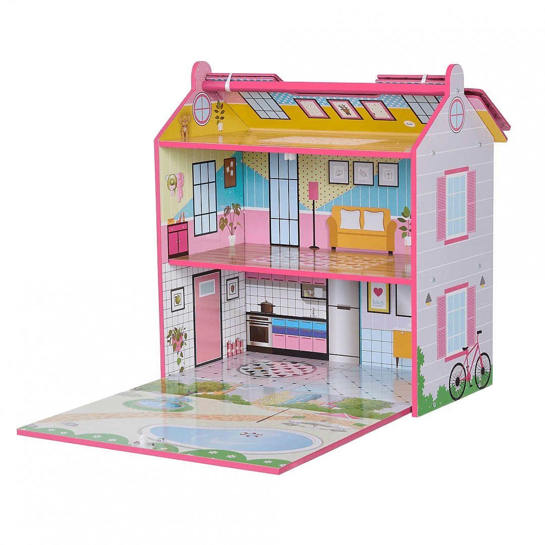 hand carry dollhouse