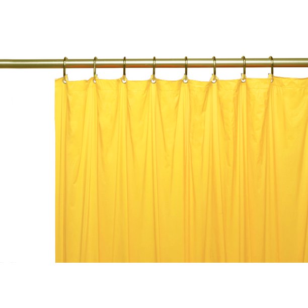 Venice Elegant Home Heavy Duty Vinyl Shower Curtain Liner With 12 Metal