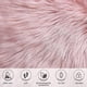 thumbnail image 3 of Alfombra Rosa, Alfombra De Dormitorio De Piel De Oveja Artificial, Alfombra De Cama De Lana, Alfombra De Felpa Para Cojín De Silla Y Sofá Alfombra Rectangular (Rosa, 60 X 90 Cm). Afortunado Sencillez, 3 of 5