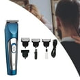 thumbnail image 4 of Cortadora de cabello profesional Zulema Acero inoxidable 3x Peines guía Cabeza Azul, 4 of 8