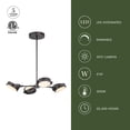 thumbnail image 4 of PD325428VBAR-Alora Lighting-Blanco - 61W LED Pendant-2 Inches Tall and 28.13 Inches Wide-Vintage Brass Finish, 4 of 7