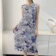 thumbnail image 3 of Vestido de fiesta plisado para mujer, elegante, de lujo, informal, largo, midi, vestidos de noche de lujo, estilo Koeran 2023, ropa femenina, vestido de una pieza, 3 of 5