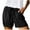 Black, variant on Diufon Women's Shorts Plus Size Casual Drawstring Waist Wide Leg Loose Shorts Summer Sport Shorts with Pockets