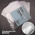 thumbnail image 4 of 7 Inches EP Vinyl Record Inner Sleeves and Outer Sleeves 100pcs Anti-Static Plastic Protective Sleeves for 45RPM Vinyl Record, Clear$$Furniture, 4 of 8