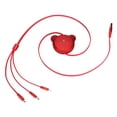 thumbnail image 1 of Cable de carga del cable de datos del poder de la historieta 3 en 1 micro USB+Type-C+Lighting para Apple/Android, 1 of 8