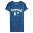 thumbnail image 2 of Playera adornada Aeropostale con logo NY para mujer azul pequeña, 2 of 2