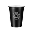 thumbnail image 2 of Frogued 350ml Coffee Cup Heat Resistant Large Capacity Paint Treatment Stainless Steel Camping Milk Beer Cup Outdoor Supplies (Black,B), 2 of 13